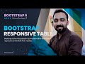 Data Table in Bootstrap - Data Tables   || Bootstrap 5 || Class 06 ||