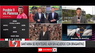 Bombazo en River, se cae el Pase de Agustín Sant'Anna? Aún Sin Acuerdo con el Bragantino de Brasil?