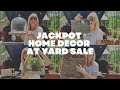 JACKPOT! AMAZING HOME DECOR AT YARD SALE