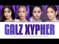 XG 'GALZ XYPHER' (COCONA, MAYA, HARVEY, JURIN) (Color Coded Lyrics) | ShadowByYoongi