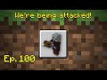 Minecraft Bedrock Achievement Tutorial #100: We're being attacked!