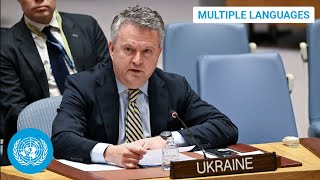 Ukraine - UN Security Council on Cluster Munitions and Peace & Security | United Nations (full)