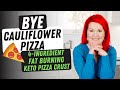 This 4-INGREDIENT Keto Pizza Crust BURNS FAT | No CAULIFLOWER Keto Pizza Crust in 15 MINUTES