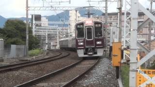 【阪急電車】9300系9307F  特急 梅田 行き　西京極駅にて