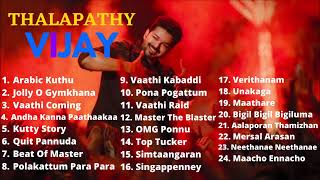 Thalapathy Vijay Latest Tamil Hit Songs 2022 | Vijay New Songs | Vijay Dance Songs | Vijay Love Song