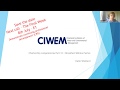 CIWEM Chartership competencies breakfast webinar series | D2