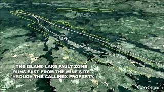 Callinex Mines Island Lake Gold Project