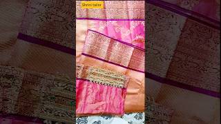 #bride sarees colour combination #shorts #silk sarees designs #மணப்பெண் பட்டு புடவைகள்