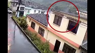 Video captó el momento exacto del derrumbe en Dosquebradas y Pereira
