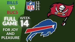 🏈Buffalo Bills vs Tampa Bay Buccaneers Week 14 NFL 2021-2022 Full Game Watch Online, Football 2021