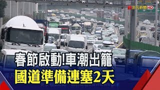 春節地雷路段曝..南下初二.北上初四最塞 想避開車潮下午1點後再上路│非凡財經新聞│20200122