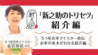 「新之助のトリセツ」紹介編