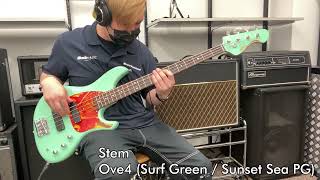 【Ikebe B-Sound Check】Stem Ove4 (Surf Green / Sunset Sea PG)【試奏動画】