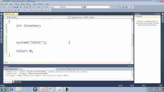C++ Win32 Console Tutorial 7 - Loops - While - Do While - For