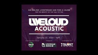 Liveloud Acoustic - An online livestream jam for a cause.