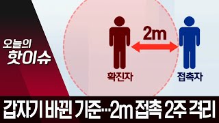 갑자기 바뀐 기준…2m 이내 접촉자 전원 2주간 ‘자가 격리’ | 뉴스A