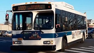 MTA: Orion 07.501 Gen-2+ OG Hybrid [3509], New Flyer C40LF's [496]/[504]/[572] B100 buses