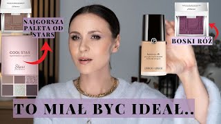 NOWOŚCI★ARMANI Luminous Silk★Najgorsza Paleta od STARSÓW★BOSKI RÓŻ i średnie brązery