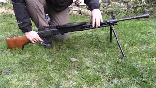 Russian DP28 light machine gun