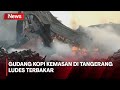 Diduga Korsleting Listrik, Gudang Kopi Kemasan Terbakar di Tangerang