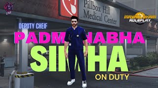 🔴Dr. PADMANABHA SIMHA ON DUTY | MAYALOKAM LIVE IN TELUGU | KSG LIVE | #gta5 #mayalokamrp #ksglive