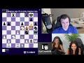 magnus carlsen teach botez sister how knights moves in chess