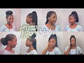 15 WAYS TO STYLE YOUR KNOTLESS BOX BRAIDS (Quick and Easy) || Beginner friendly