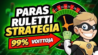 Voittava Rulettistrategia – Kuinka Voittaa Rulettissa Suurilla Voitoilla! 🎰