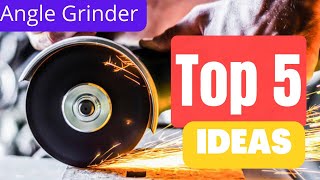 Top 5 Awesome idea with Angle Grinder/ angle grinder/ Homemade Angle Grinder Stand