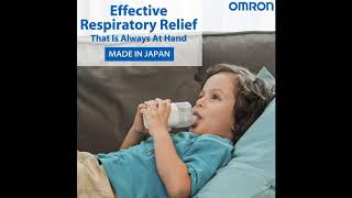 Omron MicroAIR U100 Portable, Pocked-Sized, Silent Mesh Nebuliser