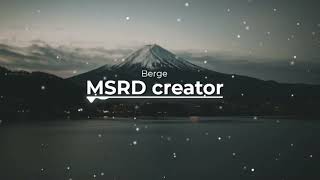 MSRD creator - Berge