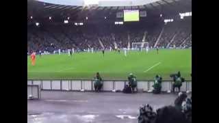 2013 Scottish League Cup Final. St. Mirren v Hearts