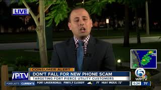 Fort Pierce utility customers warned about scam