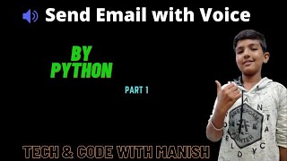 Don't Type Email, Create Your Own Email Bot | Python Project | Email Automation Bot | Learn Python।