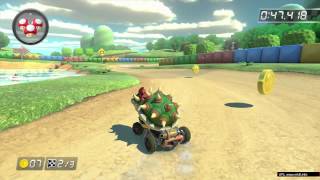 mk8.info マリオカート8 SFCドーナツへいや3 TA タイムアタック 1：29.430 キノコなし 攻略