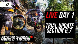 Jitsie - TrialGP Portugal 2021 - LIVE Day 1 - Trial Update Section 6 and 7