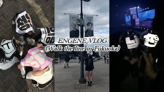 【ENGENE VLOG】ENHYPEN WORLD TOUR 'WALK THE LINE' IN JAPAN Fukuoka 엔하이픈 │ 앤진 │ 엔진로그