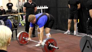 Klassikalise jõutõstmise EKV 2012. Kaur- Mikk Pehme 230 kg.