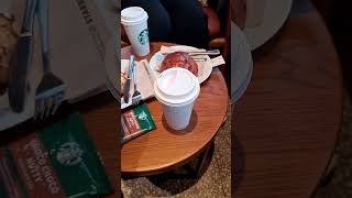 Breakfast at Starbucks | Chaie Latee \u0026 Almond Crescent 🌙