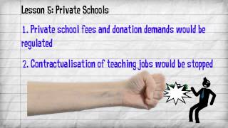 AAP Manifesto: Section 3 Education