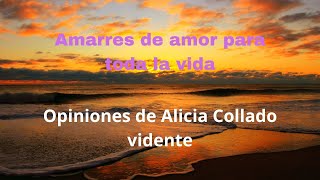 Amarres de amor para toda la vida ♾️ | Opiniones Alicia Collado vidente 💖💟💗