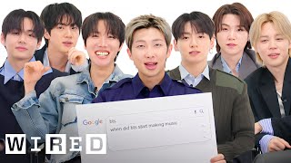 BTS (방탄소년단) Answer The Webs Most Searched Questions | WIRED
