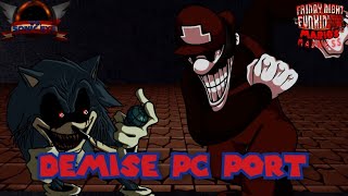 Demise Pc port | cover MMV2 X Sonic exe demise but MX and lord X sings it (read desc)