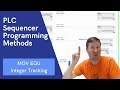 Allen Bradley PLC Sequence Programming Tutorial.  MOV Decimal Part 1