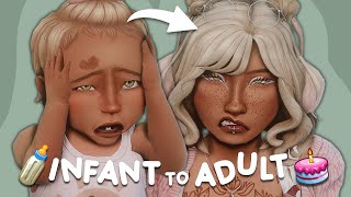 Infant to Adult Challenge! | Sims 4 Create a Sim