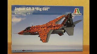 Sepecat Jaguar GR.3 ITALERI 1/72 Scale Model Kit Video Review