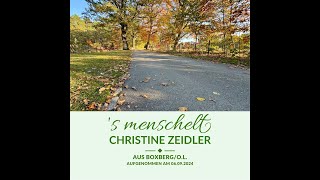 Christine Zeidler aus Boxberg/O.L. (Video)