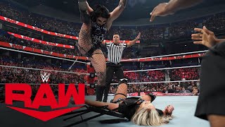 Rhea Ripley injures Liv Morgan’s arm in a vicious steel chair attack: Raw highlights, July 24, 2023