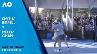 Smith/Birrell v Melo/Chan Highlights | Australian Open 2025 First Round