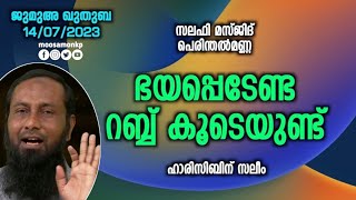 ഭയപ്പെടേണ്ട റബ്ബ് കൂടെയുണ്ട് പ്രൊഫ: ഹാരിസ് ബിന്‍ സലീം Jumua Khuthuba Perinthalmanna Haris Bin Saleem